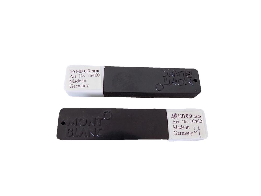 Mont Blanc HB 0.9 mm lead refills for mechanical pencil 14 sticks